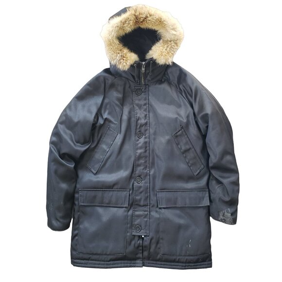 VINTAGE 70s Extreme Weather Parka Goose Down Sportcaster Down Seattle Medium - Picture 1 of 15